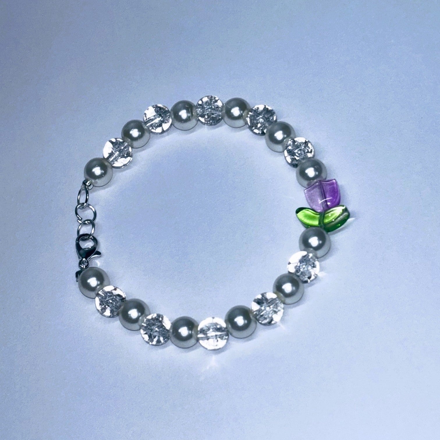 Pearl Tulip Bracelet