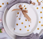 Gold Dots Goodie PVC Bag