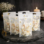 Cute Floral Plastic Ziplock Pouches