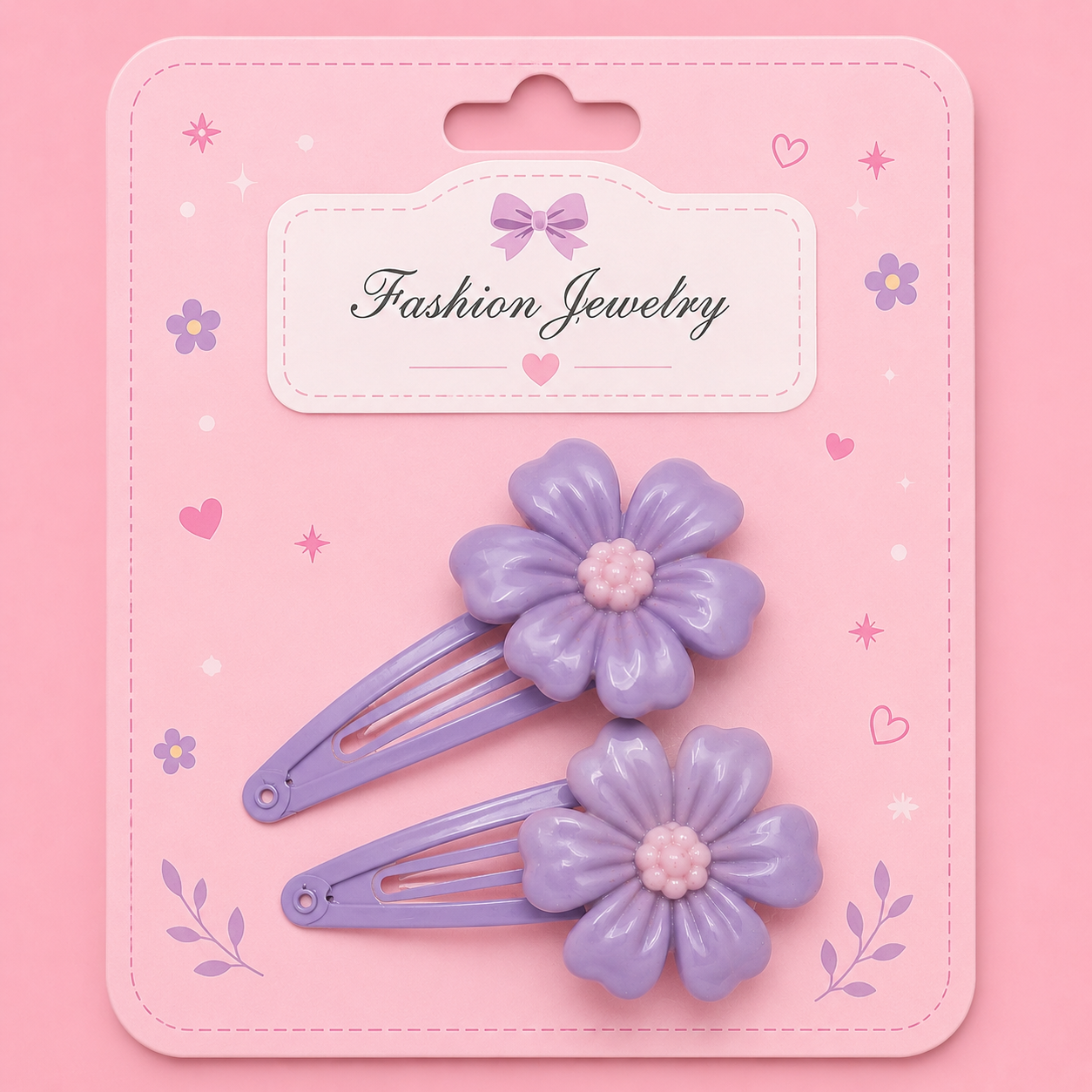 Cute Floral Hair Clips For Everyday Hairstyles