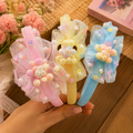 Pastel Floral Bow Headbands for Girls(Any 1)