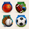 Game On Sports Fun Spiral Notebook(Any 1)