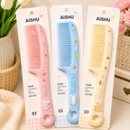 Pastel Charm Comb for Everyday Hair Styling