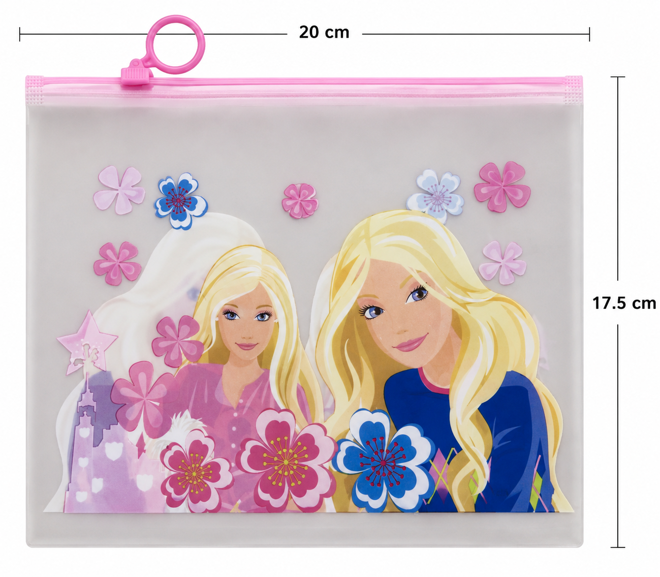 Transparent Character Ziplock Pouch