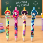 K-Pop Inspired Anime Click Pens