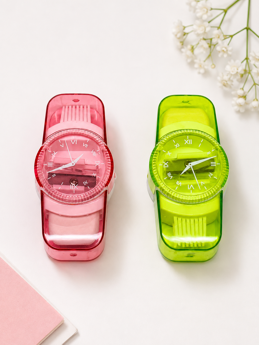 Time Twist Watch Sharpener & Eraser(Random color)