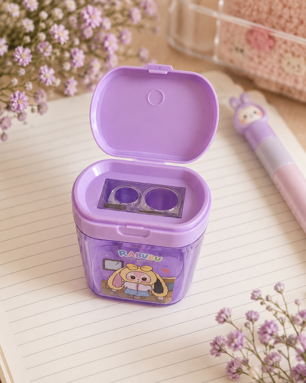 Rabubu Bunny Dual-Hole Sharpener