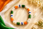 Tricolour Pearl Elegance Handmade Bracelet