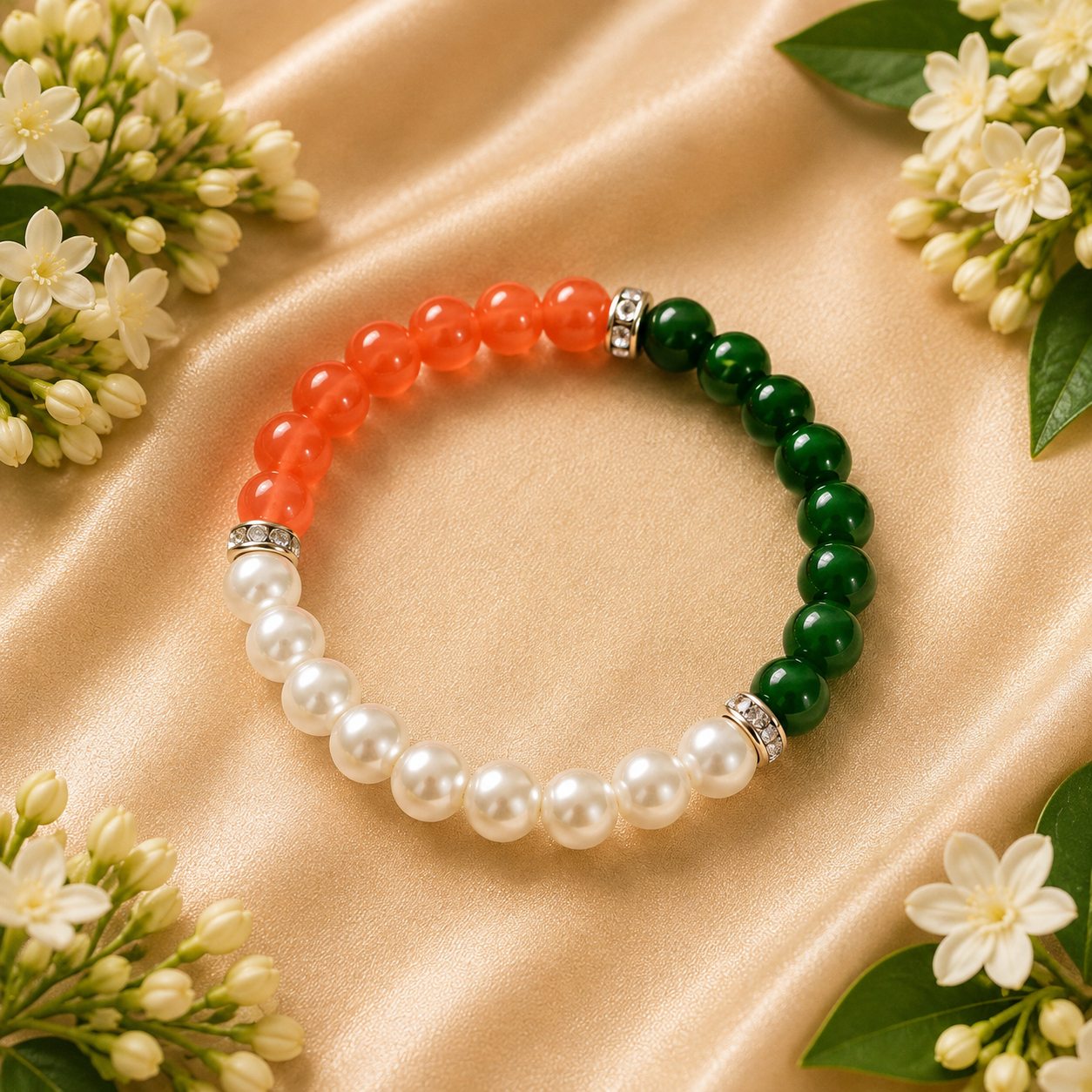 Tricolor Pearl Grace Bracelet