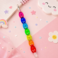 Rainbow Bead Non-Sharpening Writing Pencil