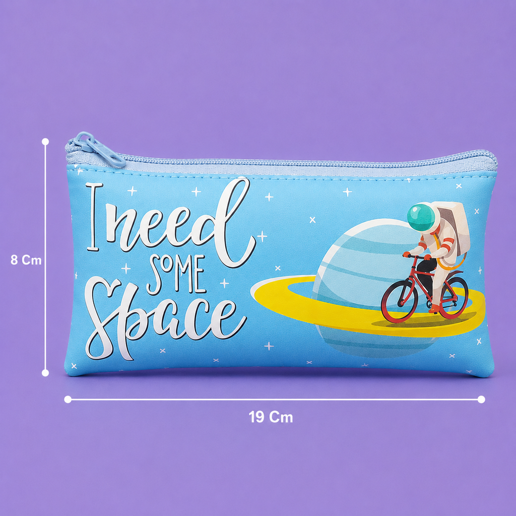 Cartoon Printed Multipurpose Pouch with Stationery (Any 1 design)