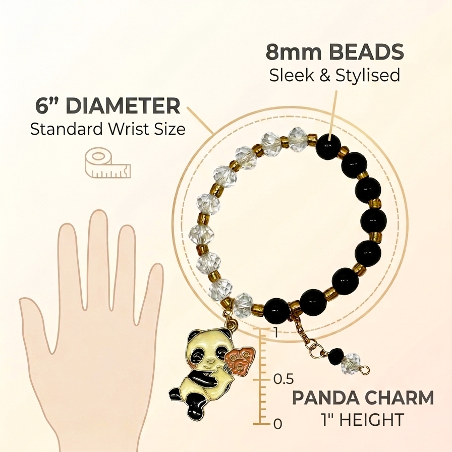 Cute Panda Bracelet