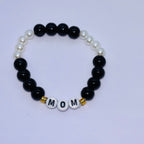 Handmade MOM Beaded Bracelet