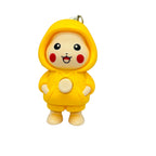 Cute Fidget Toy Interactive Face Changing Keychain