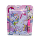 Magical Rainbow Unicorn Mini Diary Notebook and Pen Set