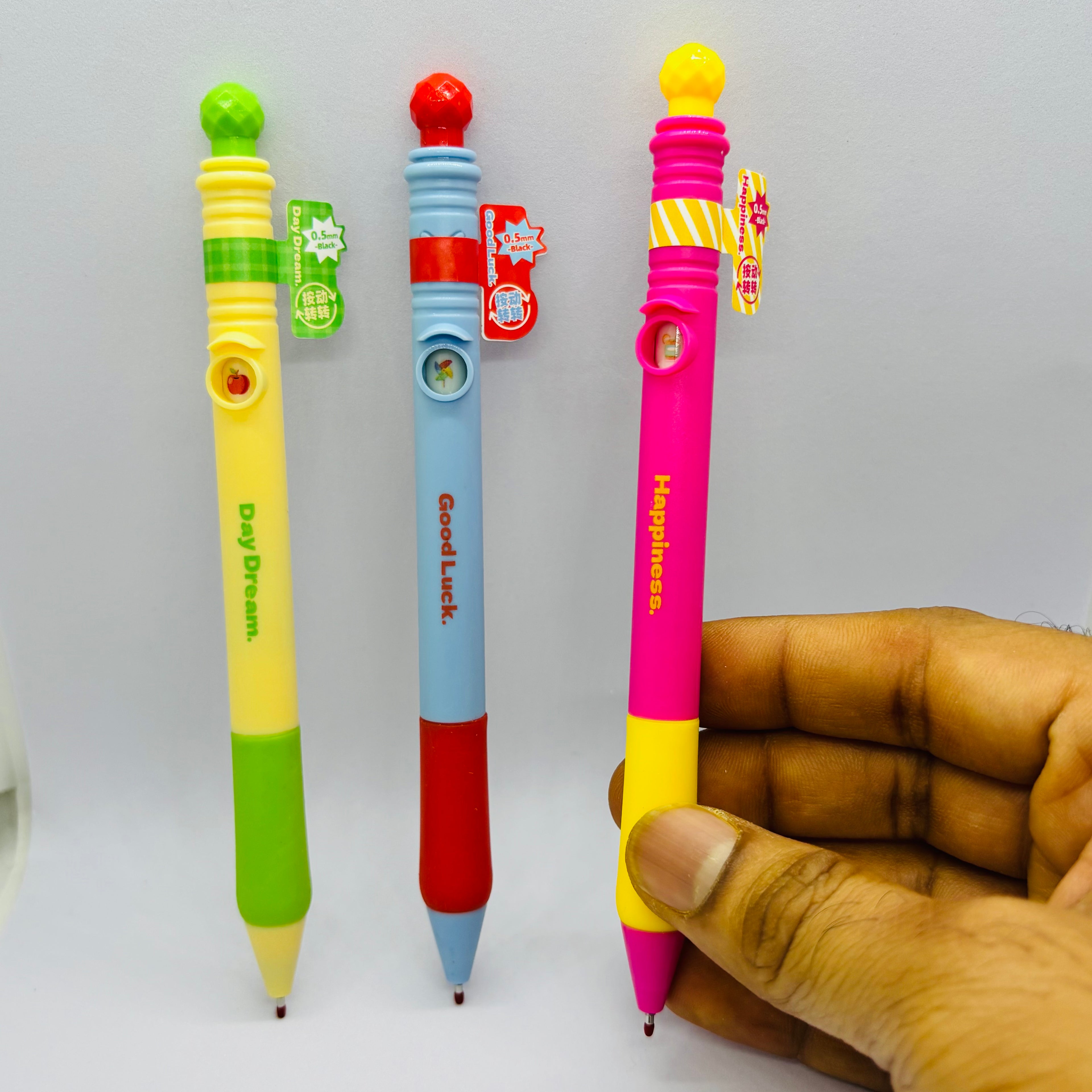 Creative Graphic Window Clicking Gel Pen (Black Ink)