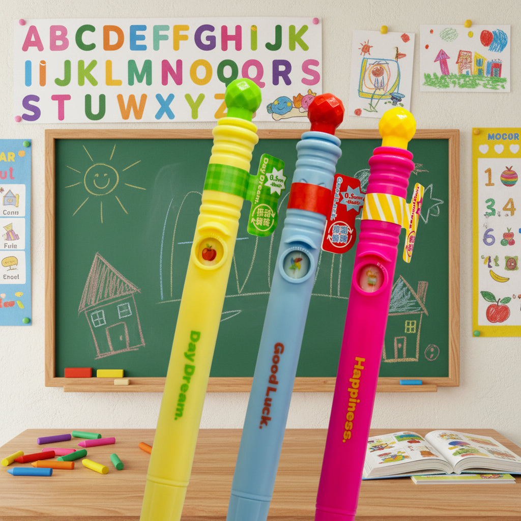 Creative Graphic Window Clicking Gel Pen (Black Ink)