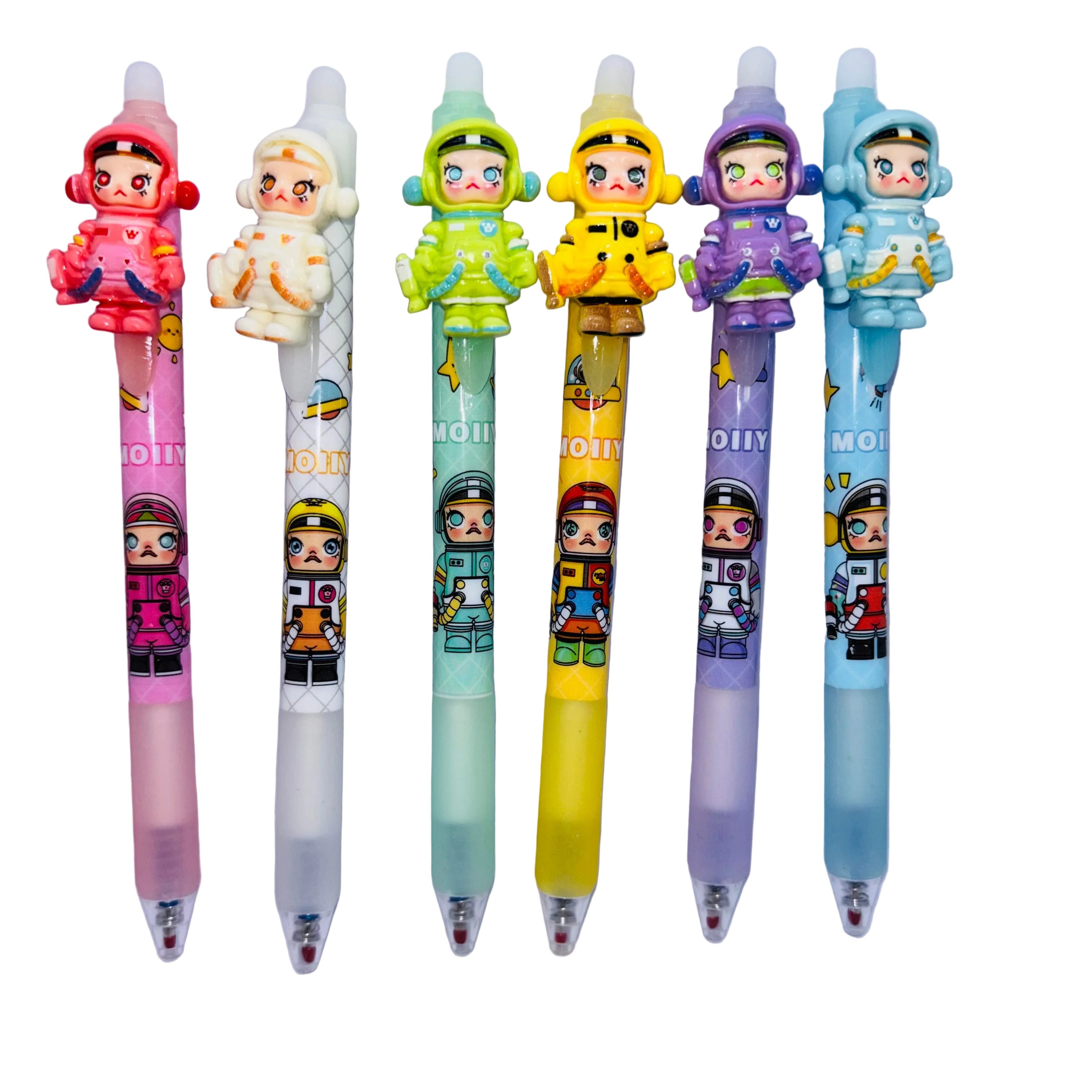 Cute Astronaut Erasable Gel Pens (Blue)