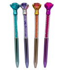 Luxury Diamond Top Crystal Gel Pen (Blue Ink)