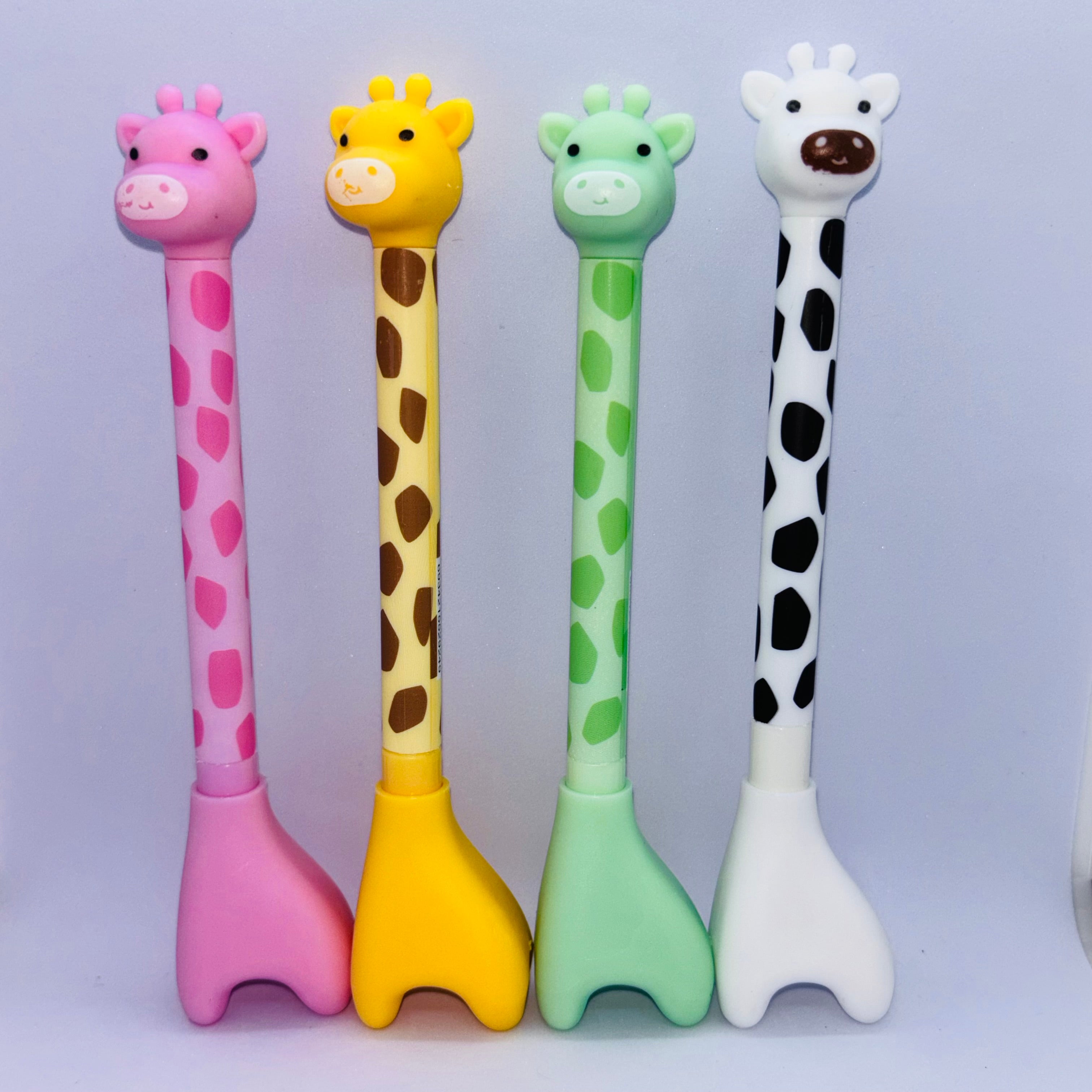 Cute Giraffe Standing Pens (Any 1 color) (Blue Ink)
