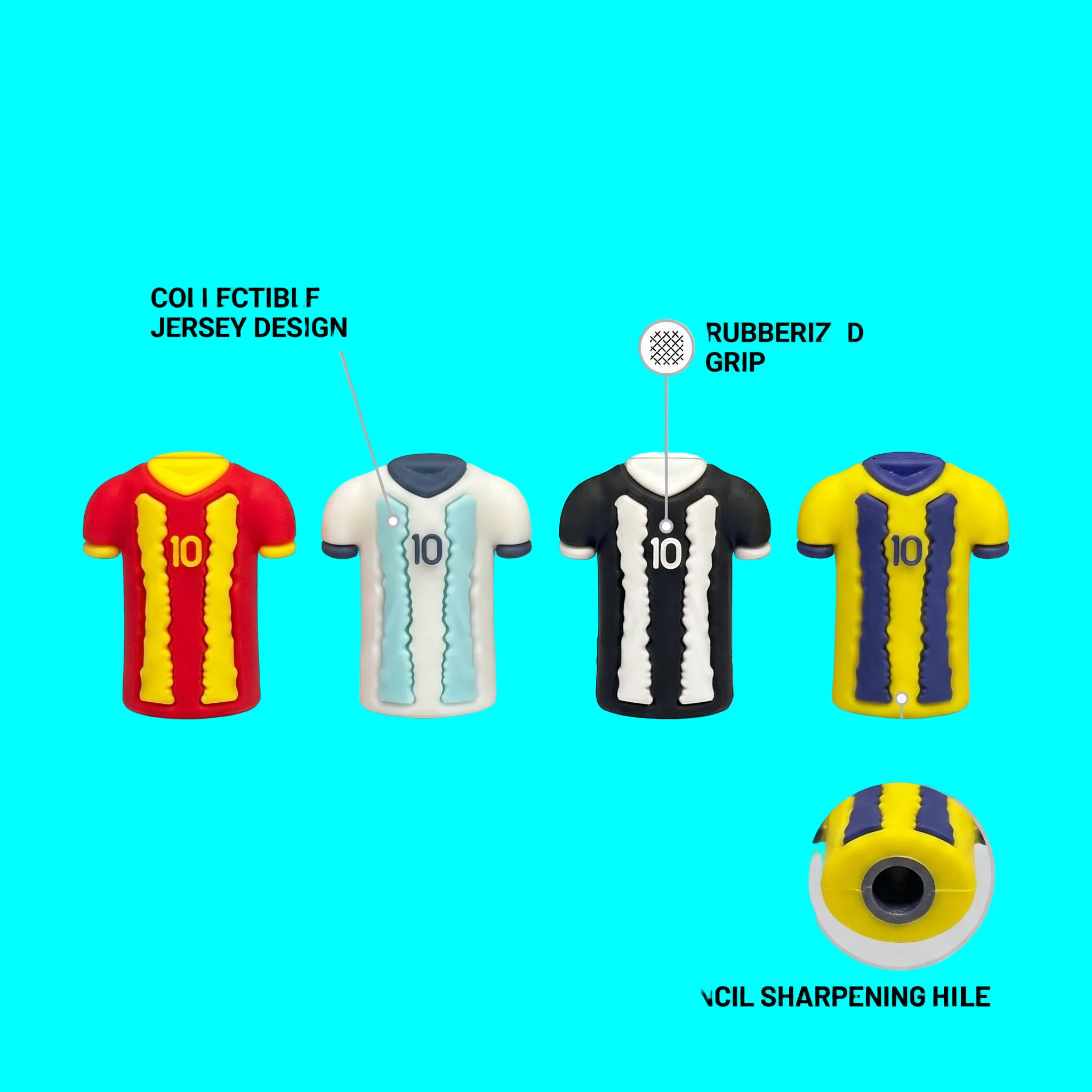 Football Jersey Pencil Sharpener | Pack of Any 2