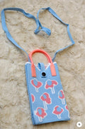 Pastel Picnic Crossbody Phone Holder Sling Bag