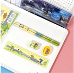 Stationery Set Pack of 5 items(Any 1 color)