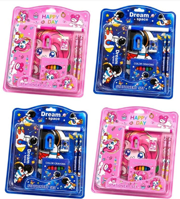 Charming Delight Multi-Piece Stationery Kit