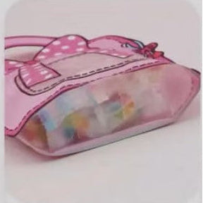 Polka Dot Bow Charm Design