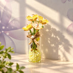 Handmade Mini Jar Flower Bouquet Fridge Magnet